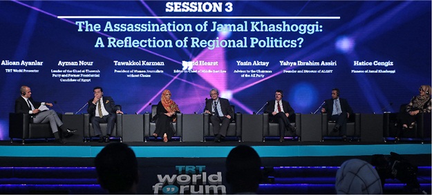 TRT World Forum’da “Kaşıkçı Cinayeti” konuşuldu