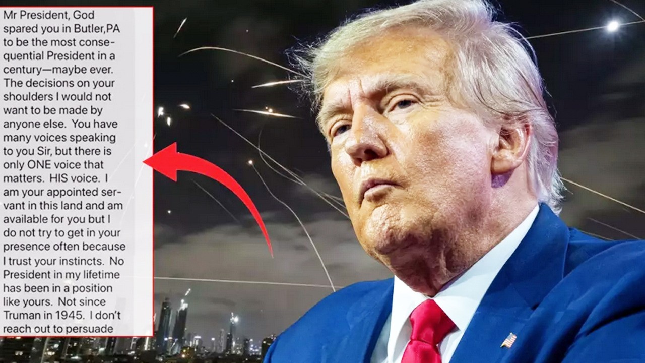 Trump, ABD'nin İsrail elçisinin mesajını paylaştı: Gökten bir ses duyacağınıza inanıyorum