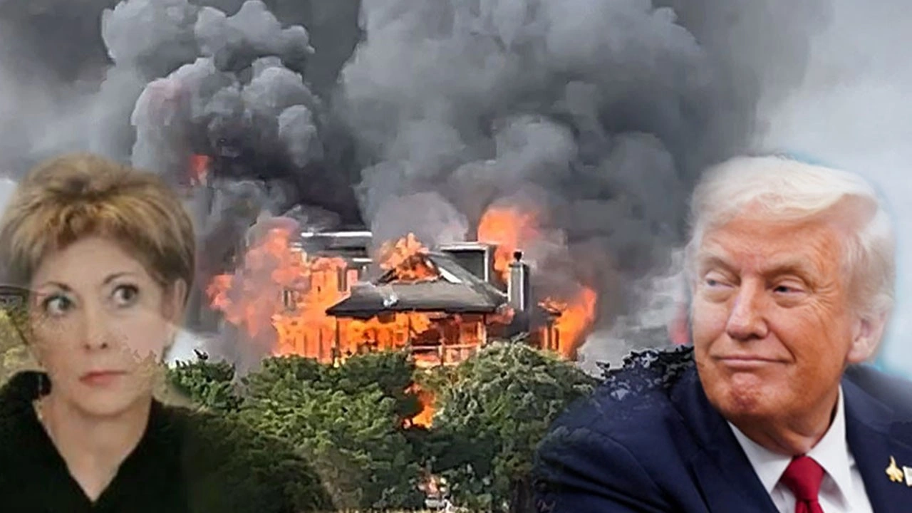 Trump aleyhine kararlar veriyordu: Ailesi içerideyken evini yaktılar!