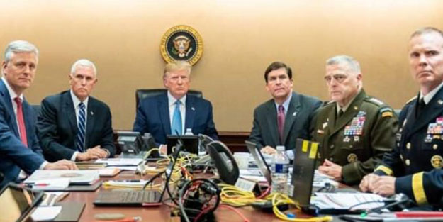 Trump Bağdadi'nin operasyonunu böyle izledi