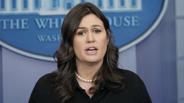 Trump, Basın Sekreteri Sanders’in Beyaz Saray’dan ayrılacağını duyurdu 