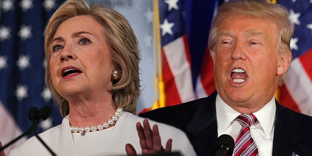 Trump, Clinton'un önüne geçti