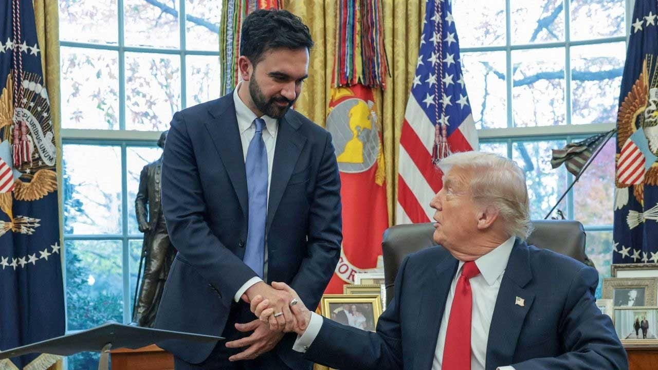 Trump demediğini bırakmamıştı! Zohran Mamdani'yi öve öve bitiremedi