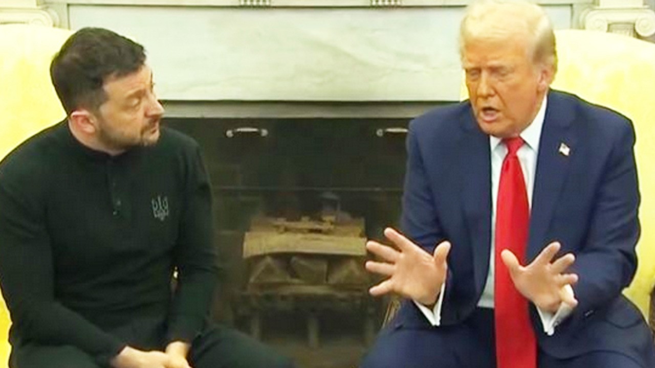 Trump ile Zelenskiy arasında gergin anlar! Özeti