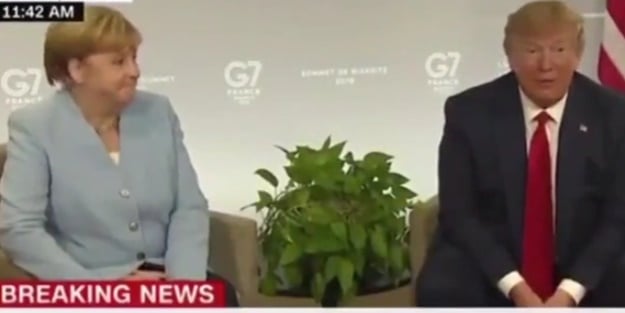 Trump 'Kanımda Almanlık var' dedi! Merkel'in tepkisi olay oldu