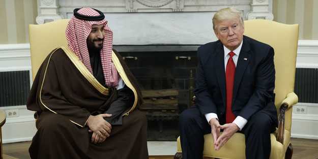 Trump Kaşıkçı cinayetinde Suudi Veliaht Prensi korumak için kalkan olmuş