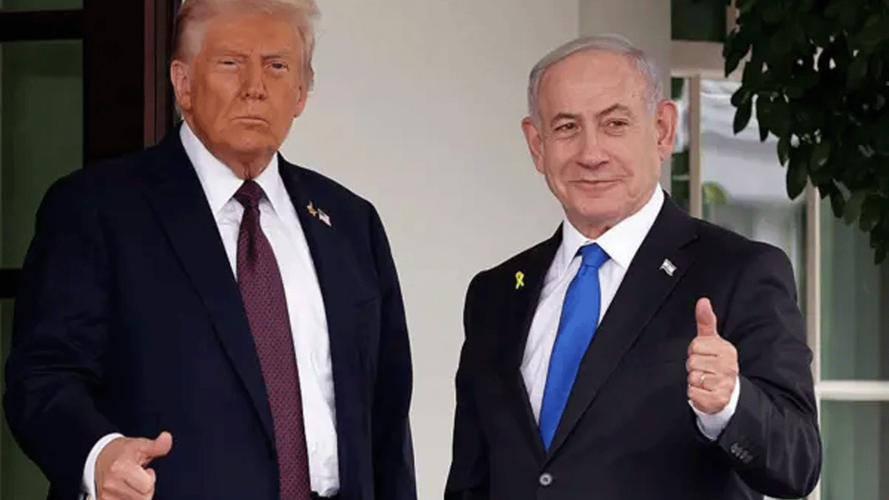 Trump kayışı kopardı: Hırsız Netanyahu için af talebi!