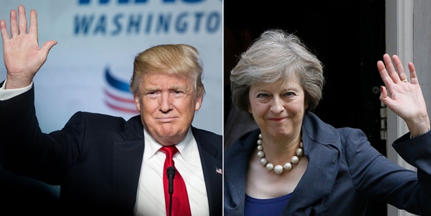 Trump-May dönemi başlıyor