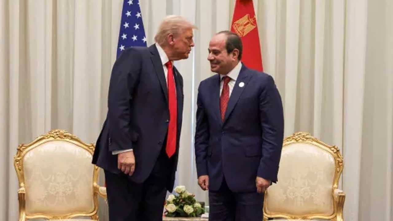 Trump, Sisi ile görüştü