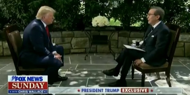 Trump, canlı yayında sunucunun canına okudu!