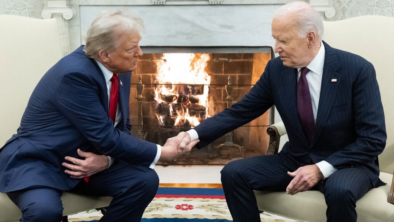 Trump ve Biden aradaki buzları eritti! Gerçekten keyif aldık