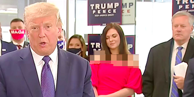 Trump ve yakınlarını şoka sokan fotoğraf