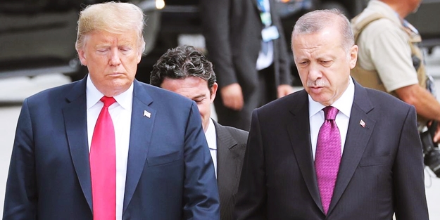 Trump yolladı, Erdoğan çöpe atarak reddetti!