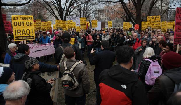 Trump’a büyük şok! Washington’da protesto