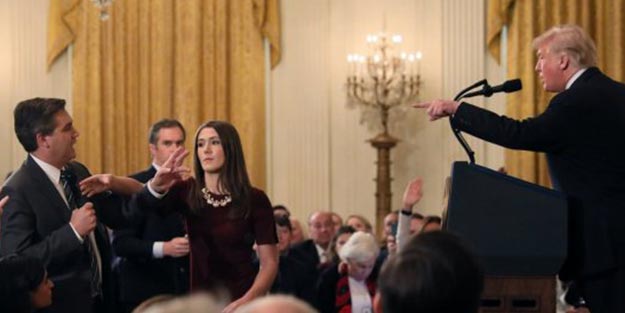Trump'ı çıldırtmıştı... Basın kartı askıya alındı
