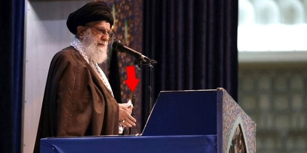 Trump'ı hedef alan Hamaney'in cuma vaazında dikkat çeken detay