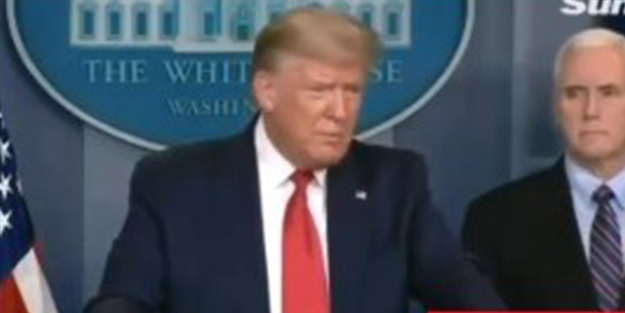 Trump’ın montajlanmış görüntüleri sosyal medyayı yıktı! ‘Meğer bu Zile pekmeziymiş’