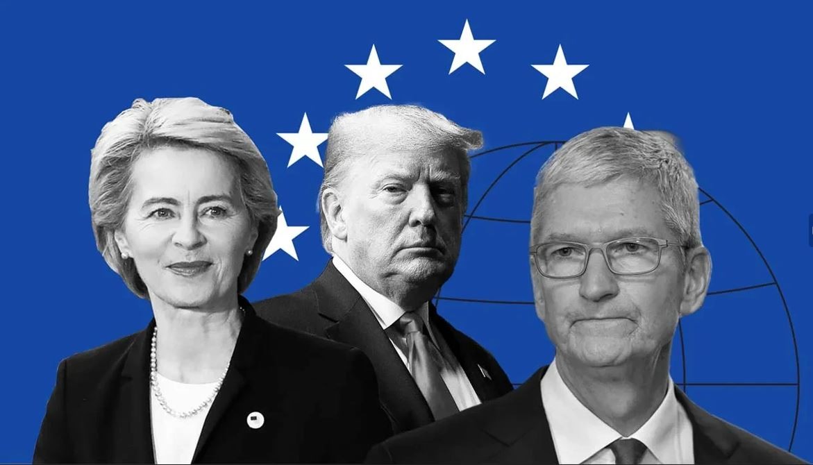 Trump'tan AB ve Apple'a açık tehdit! Keseceği yeni 'ceza' miktarlarını açıkladı...