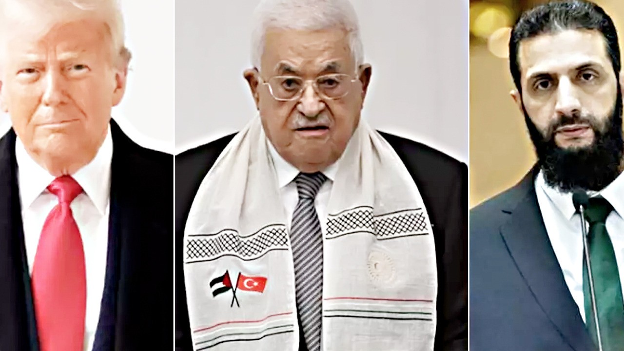 Trump'tan Abbas ve Şara sürprizi! Kızgın olduğu Netanyahu yok