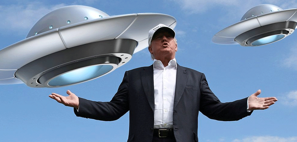 Trump'tan çok konuşulacak seçim vaadi: UFO görüntüsü ve gizli dosyalar...