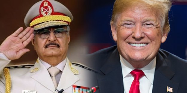 Trump'tan darbeci Hafter'e telefon! Taktik verdi