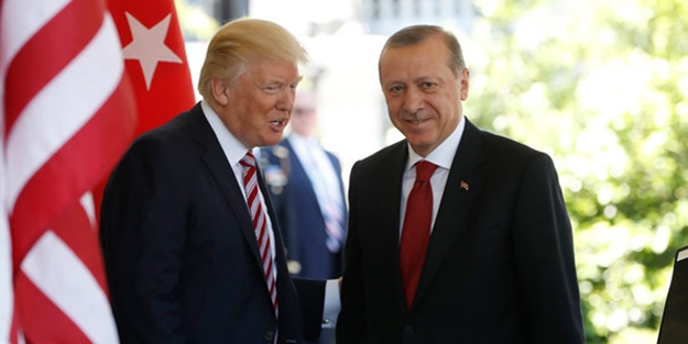 Trump'tan Erdoğan'a sıcak karşılama! Kapıda karşıladı