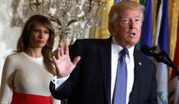 Trump'tan eşi hakkında büyük gaf! Rezil oldu