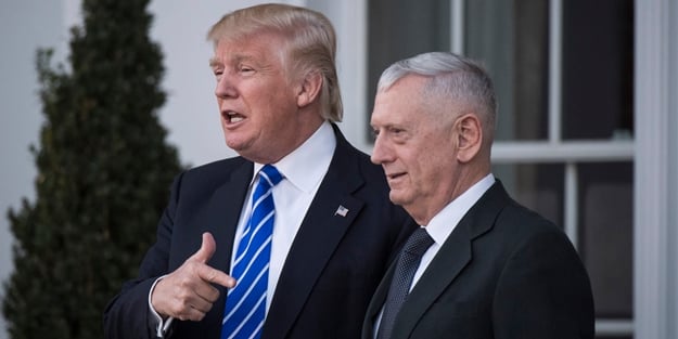 Trump'tan flaş açıklama: Mattis görevi bırakıyor