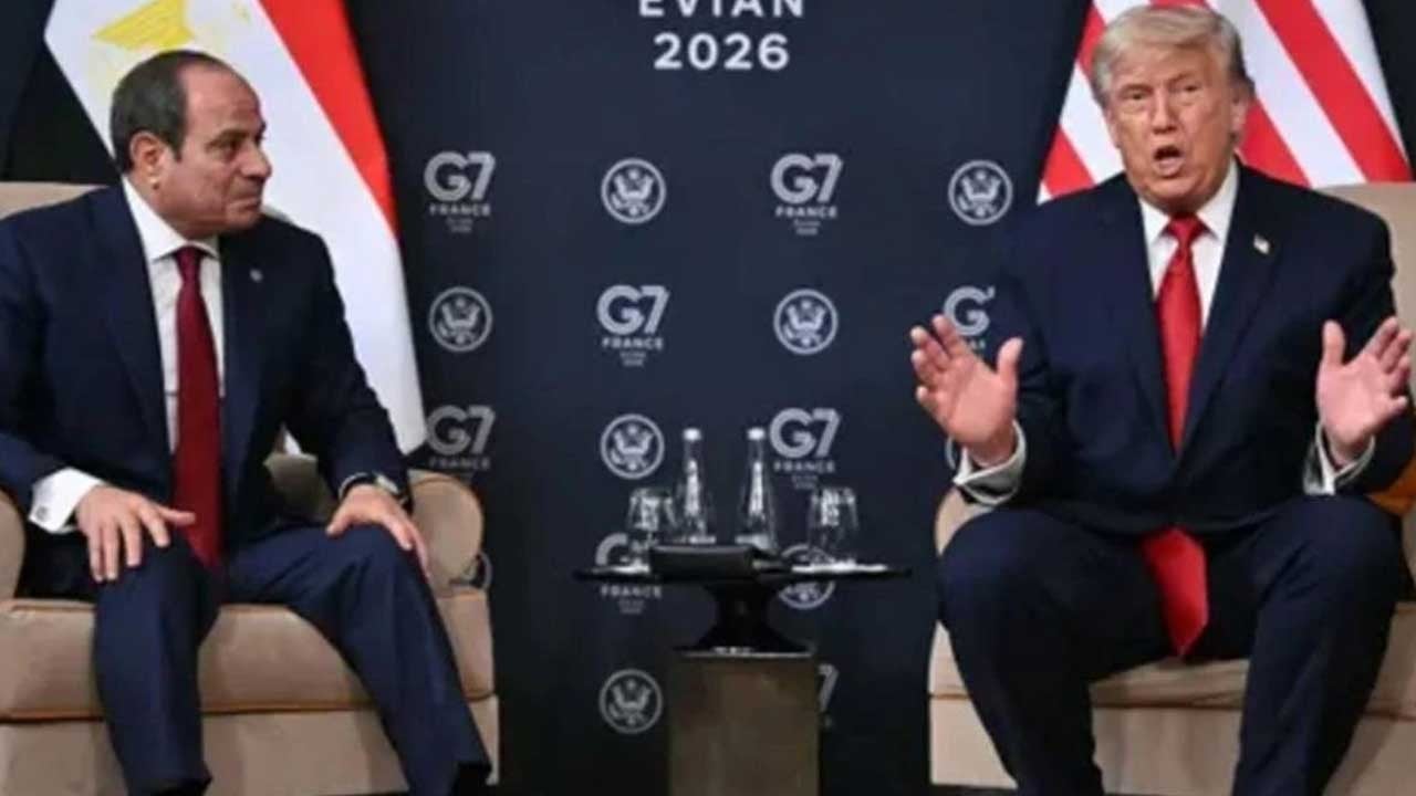 Trump'tan ilginç sözler: Sisi ile birbirimize aşık olduk