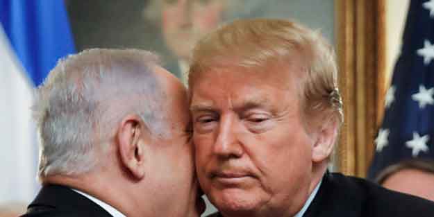 Trump'tan İsrail'e flaş Çin uyarısı!