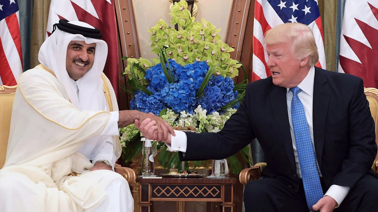 Trump'tan Katar itirafı!