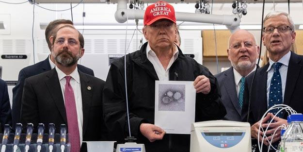 Trump'tan koronavirüs denetimi!