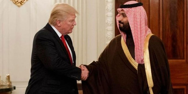 Trump'tan kukla prens Selman'a talimat