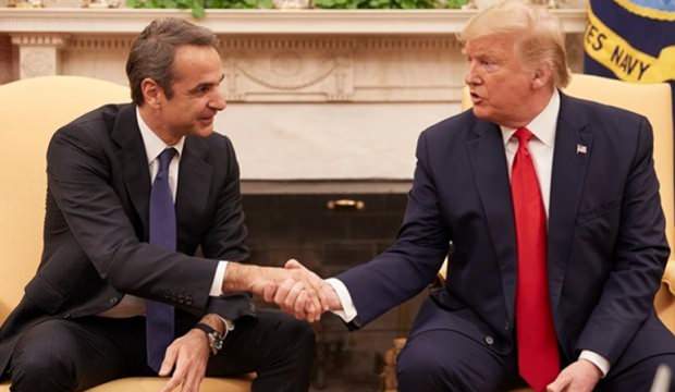 Trump'tan Miçotakis'e 'bomba' soru! Yunan basınında yankıları sürüyor