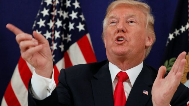 Trump'tan sert açıklama: Putin ve hayvan Esed büyük bedel ödeyecek!