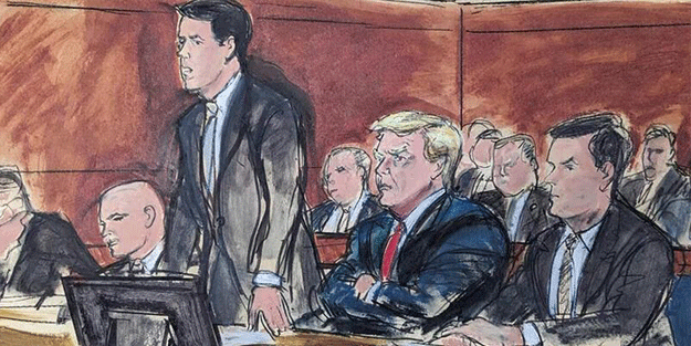 Trump'tan tarihi duruşma sonrası ilk açıklama