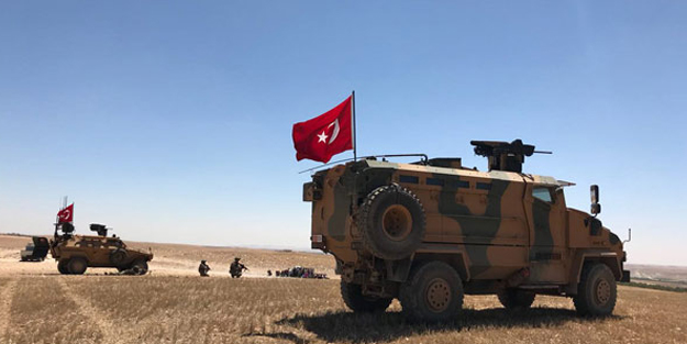 TSK açıkladı: Münbiç'te 13'üncü devriye icra edildi!