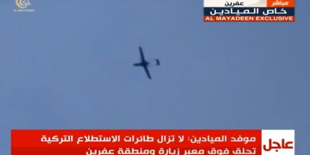 TSK Afrin'e doğru harekete geçen Esed birliklerinin bölgesini vurdu!