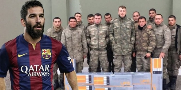 TSK, Arda Turan'ın gönderdiklerini iade ediyor