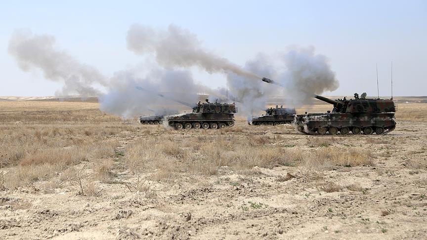 TSK Halep'in kuzeyindeki DAEŞ hedeflerini vurdu