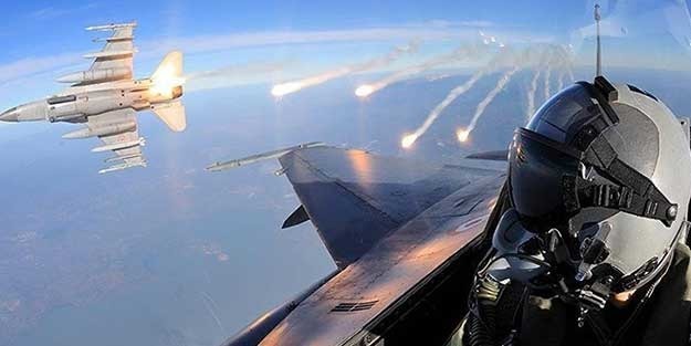 TSK jetlerinden El Bab'a 'besmeleli' bildiri!