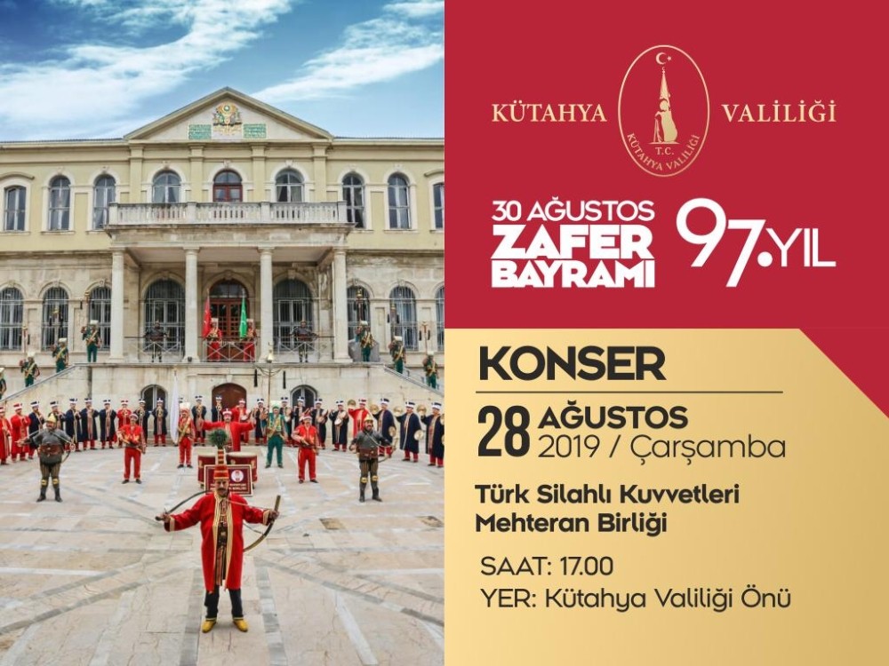 TSK Mehteran Birliği 28 Ağustos’ta Kütahya’da 