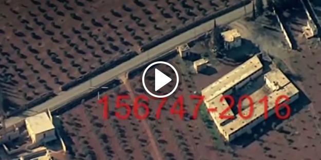 TSK renkli video yayınladı! Böyle vuruldular