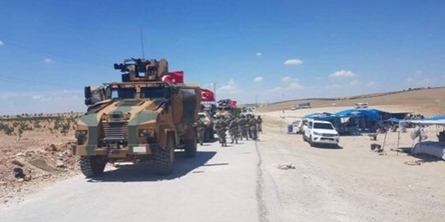 TSK resmen duyurdu: Türk askeri Münbiç'e girdi