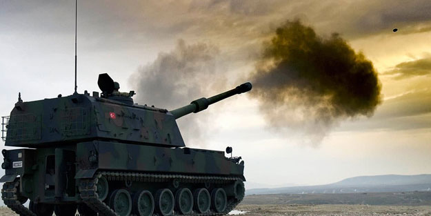 TSK terör hedeflerine yoğun bombardıman başlattı