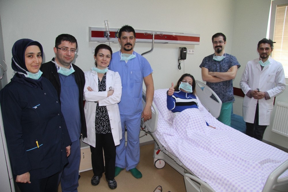 TSK uçağının Rize’den taşıdığı karaciğer ile hayata döndü 