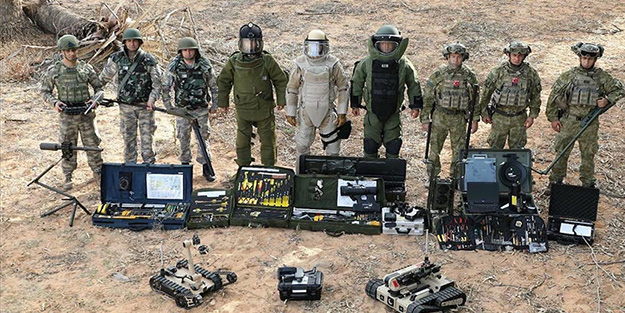 MSB duyurdu! TSK'dan Azerbaycan'a mayın temizliği desteği