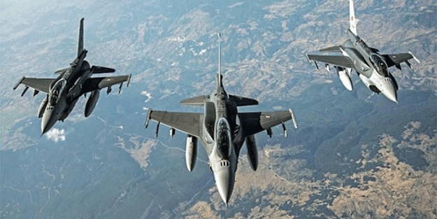 TSK’dan flaş açıklama… F-16’lar havalandı… Bölge ateş altına alındı
