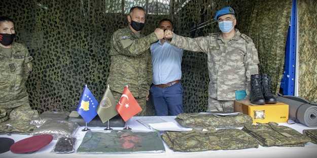 TSK'dan Kosova ordusuna destek