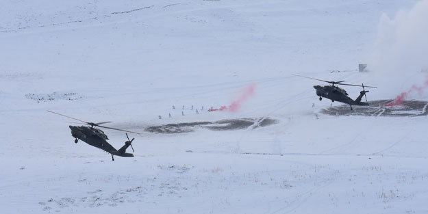 TSK'dan nefes kesen tatbikat